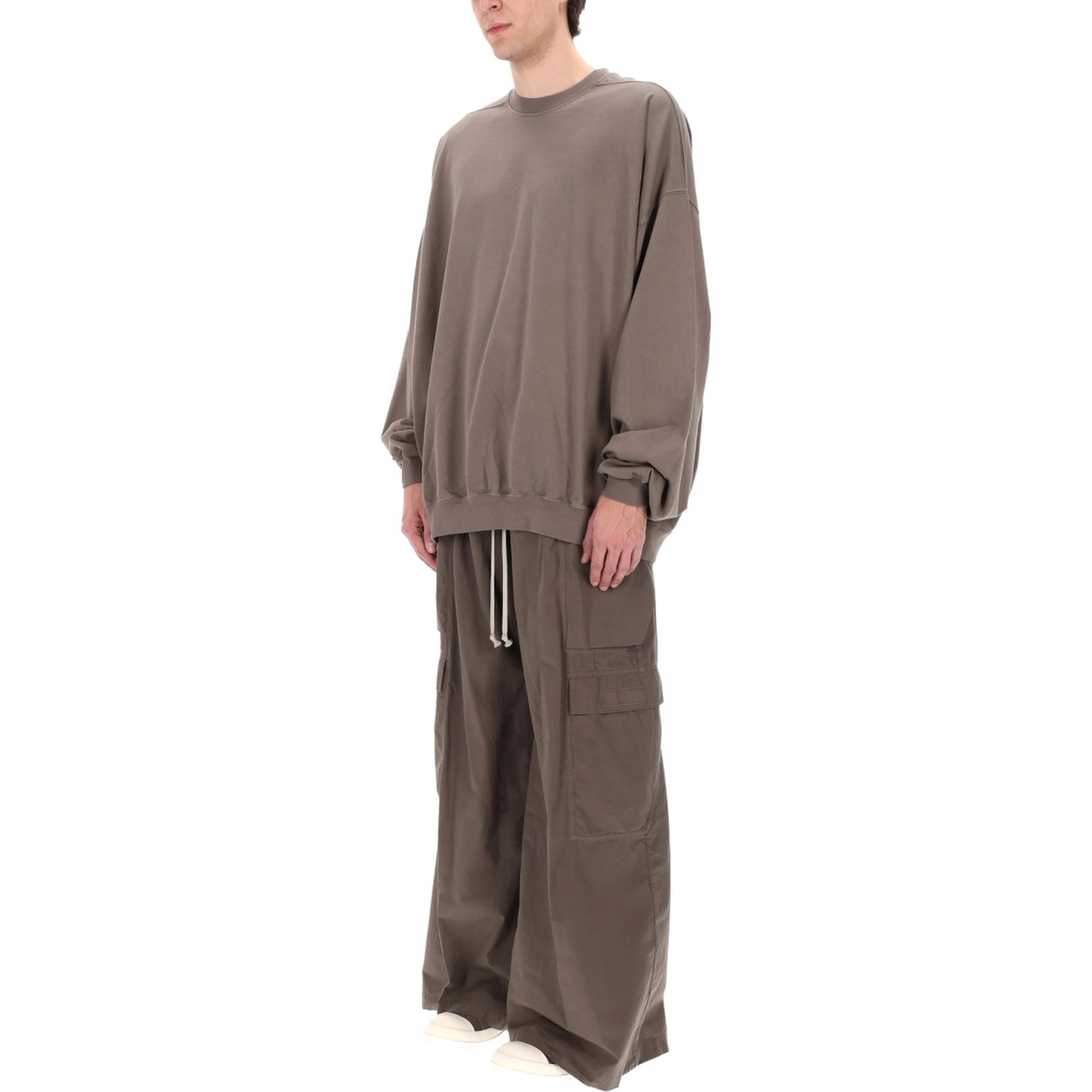FELPA "HUN CREWNECK" IN COTONE