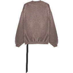 FELPA "HUN CREWNECK" IN COTONE
