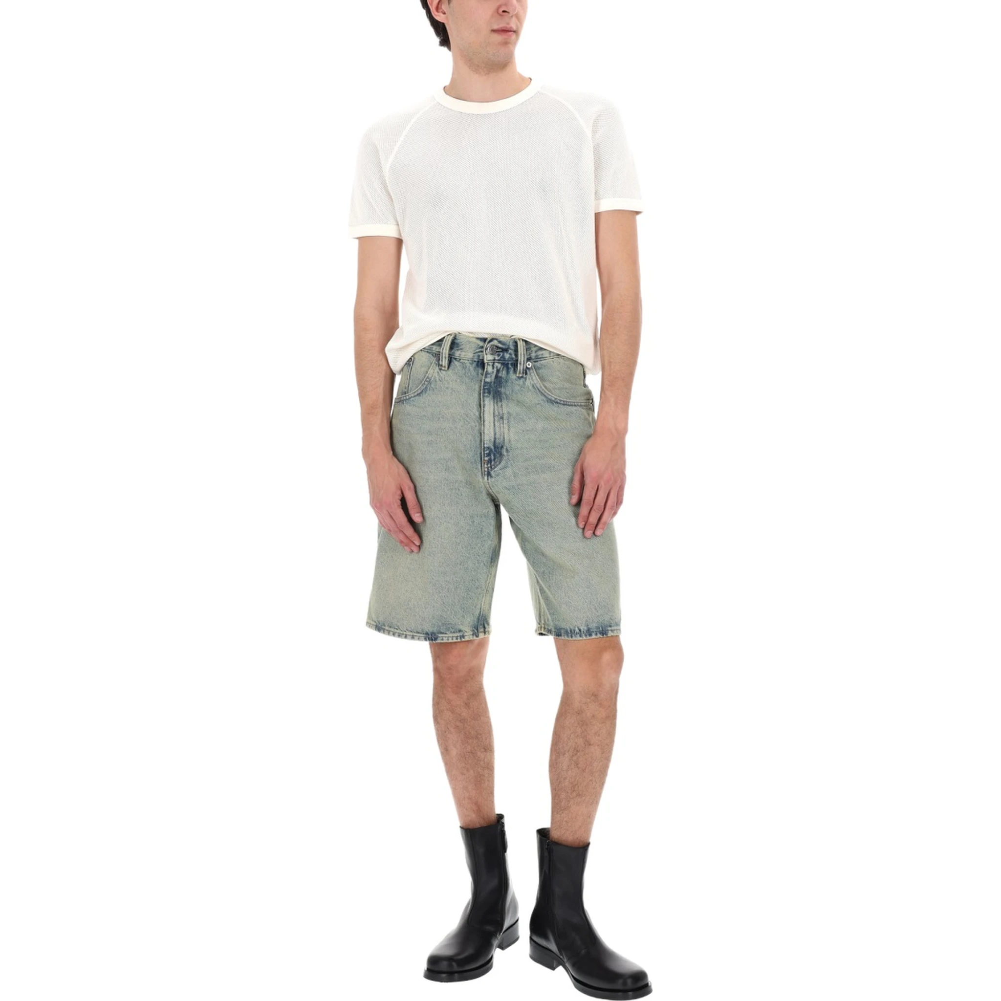 SHORTS IN DENIM