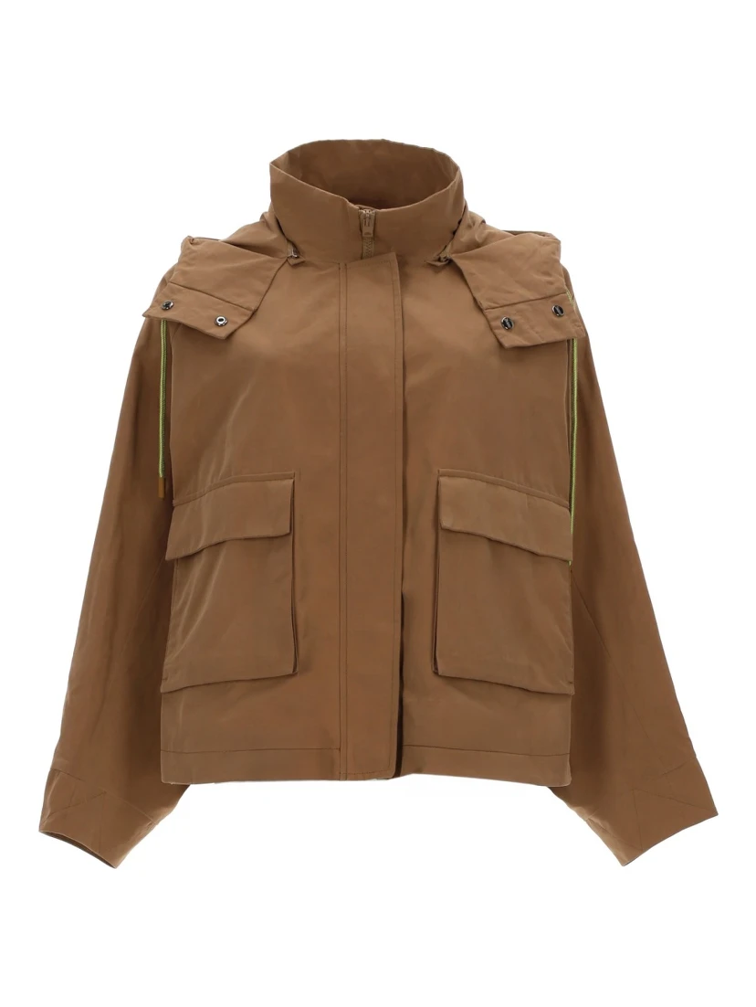 PARKA CORTO CON CAPPUCCIO