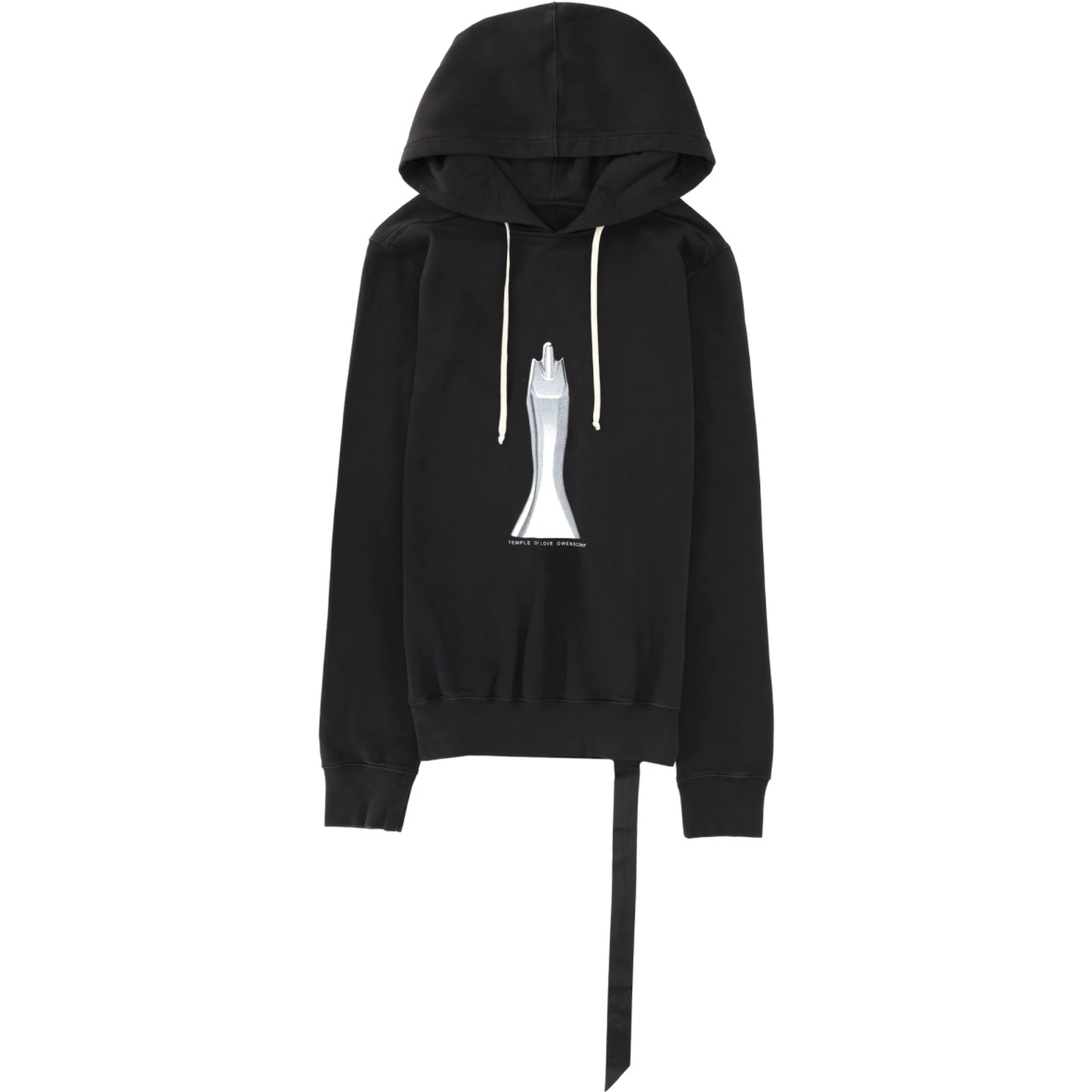 FELPA CON CAPPUCCIO OVERSIZE