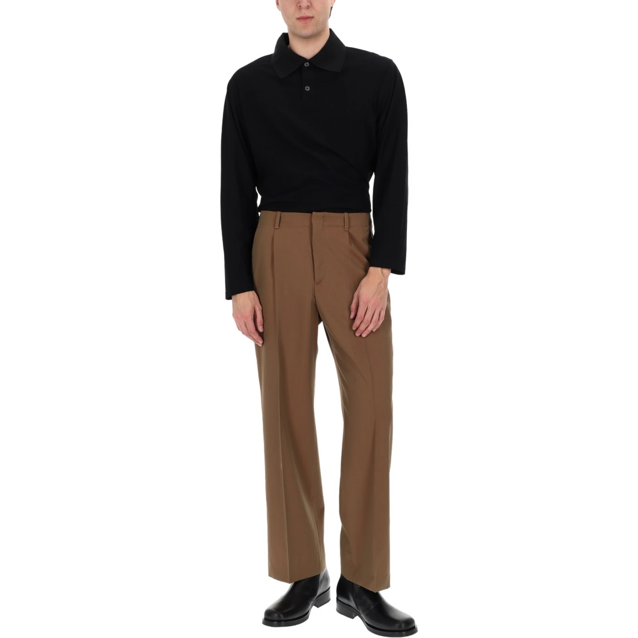 PANTALONE SARTORIALE CON PIEGHE