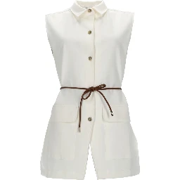 GILET CON CINTURA
