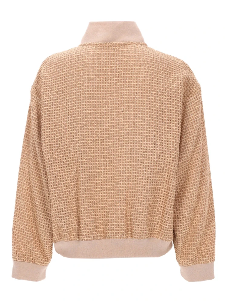 GIACCA BOMBER CON DETTAGLIO PAILLETTES alternative