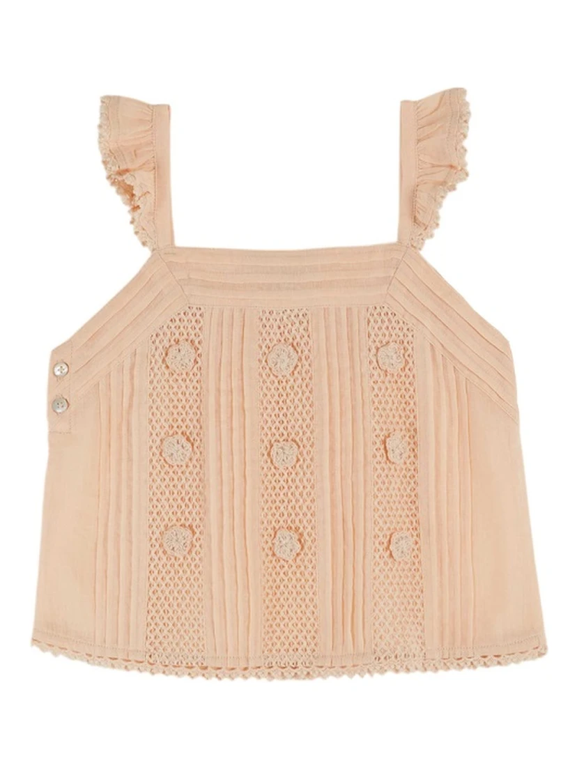 TOP CON DETTAGLI CROCHET