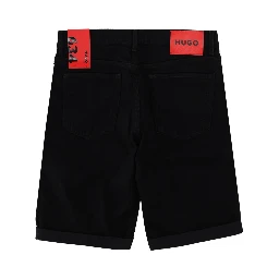 SHORTS CON PATCH LOGO