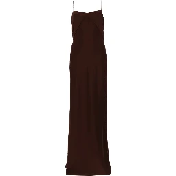 ABITO LUNGO IN SATIN