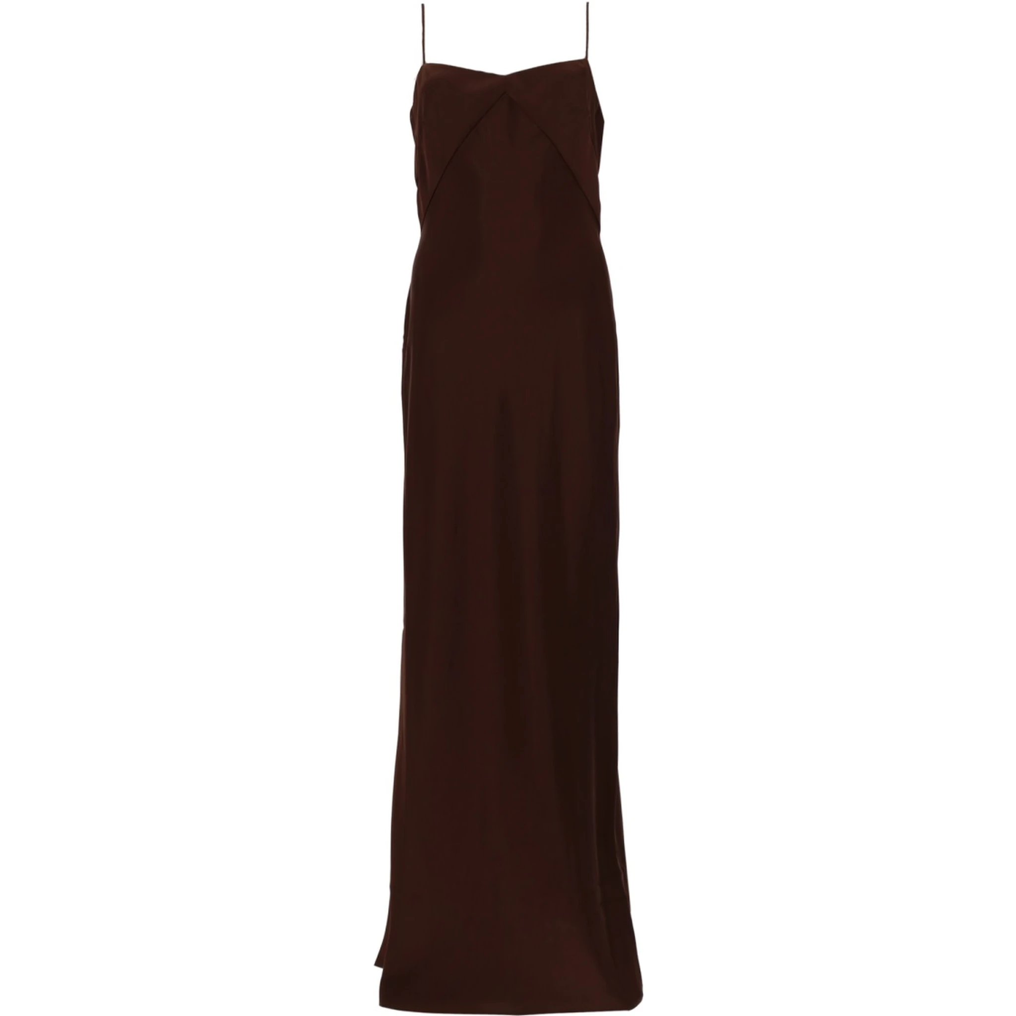 ABITO LUNGO IN SATIN