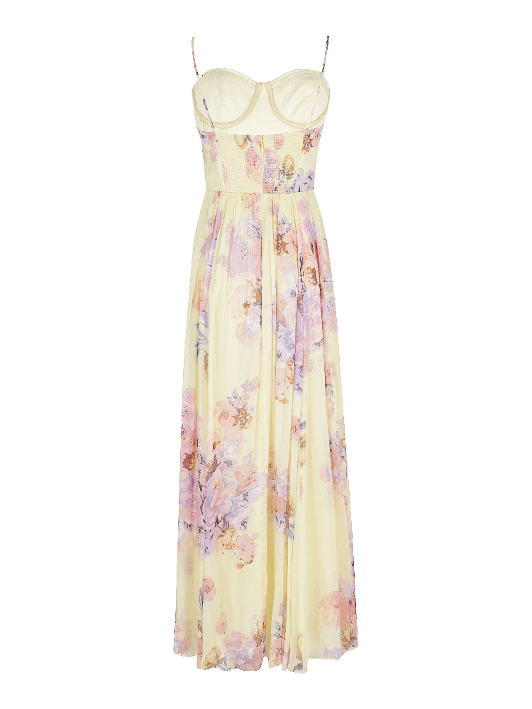CORSETTED LONG DRESS alternative