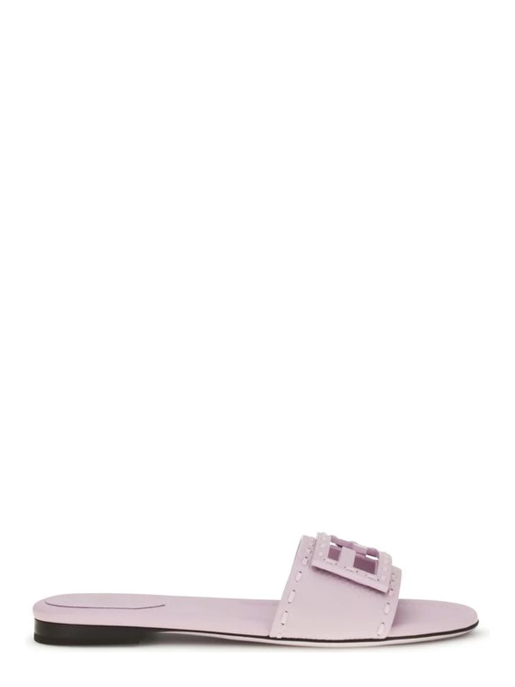 Multicolor Calf Leather Bos Taurus Sandals