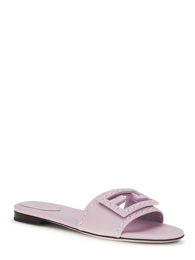 Multicolor Calf Leather Bos Taurus Sandals