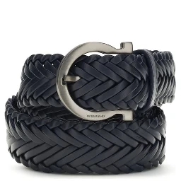 Blue Calf Leather Bos Taurus Belt