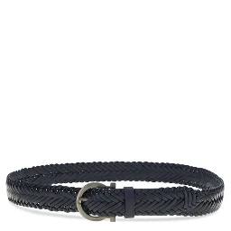 Blue Calf Leather Bos Taurus Belt