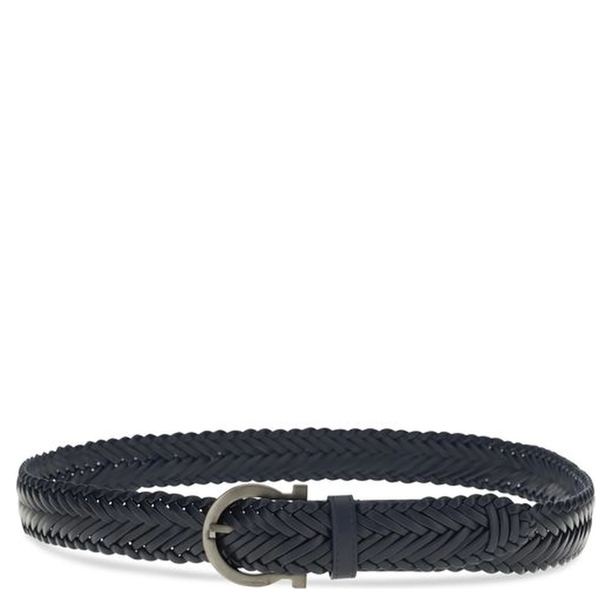 Blue Calf Leather Bos Taurus Belt