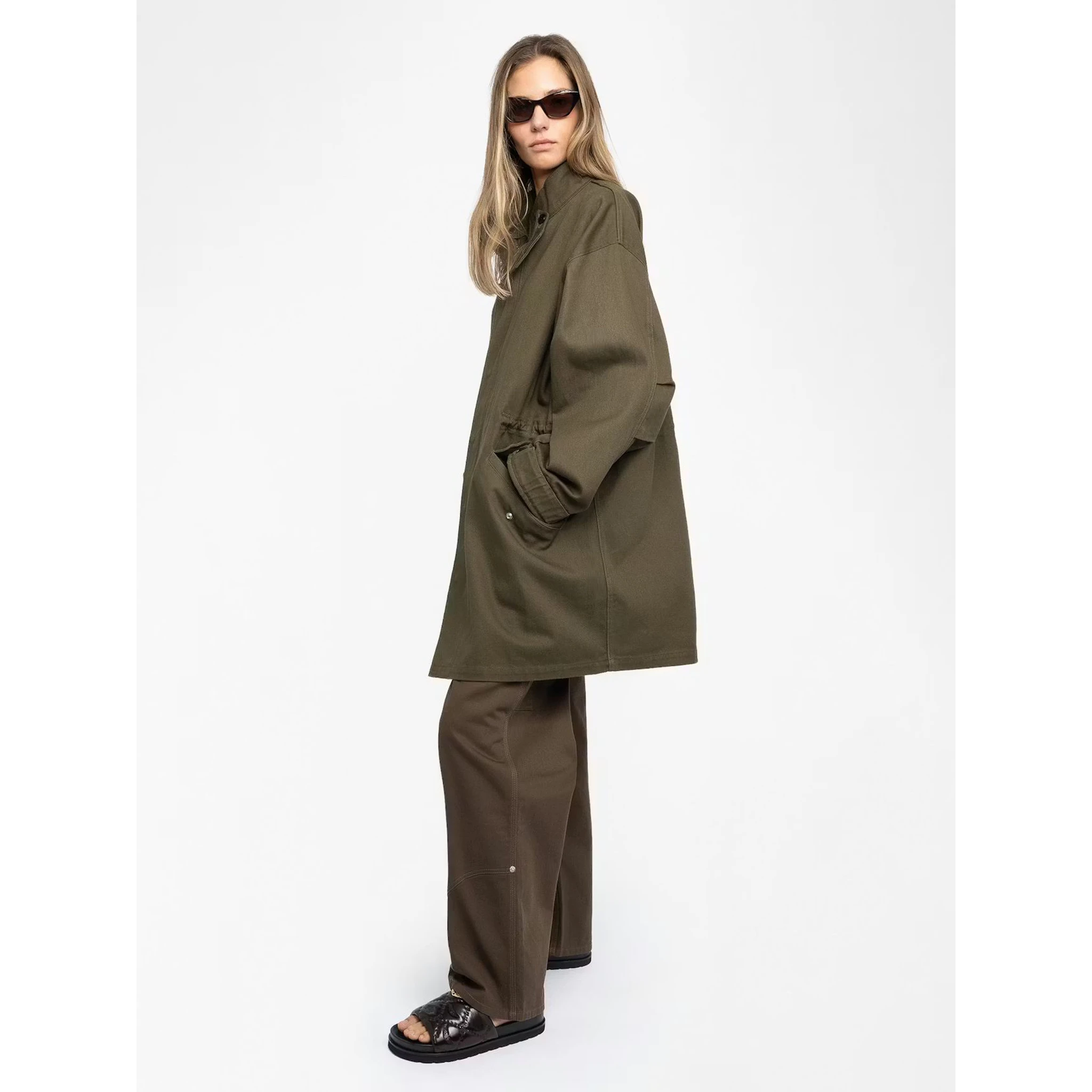 ZADIG &amp; VOLTAIRE TEDDY النعال العارية