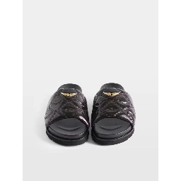 ZADIG &amp; VOLTAIRE TEDDY النعال العارية