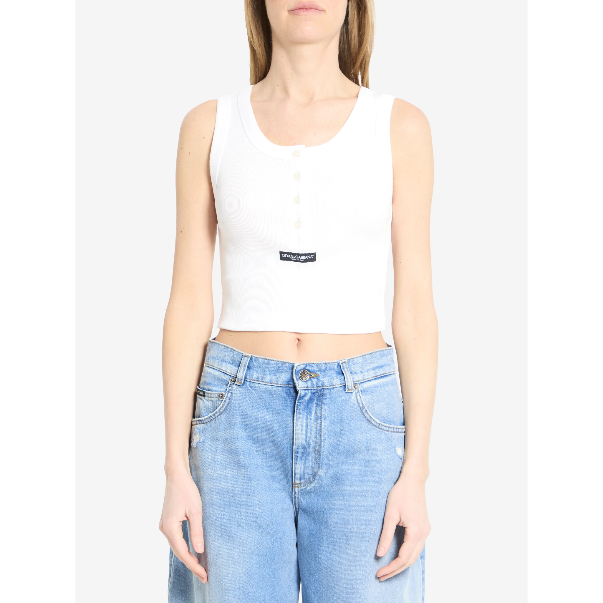 Ribbed tank top