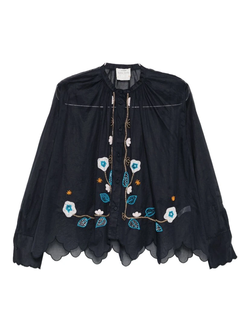 Forte Forte Shirts Blue