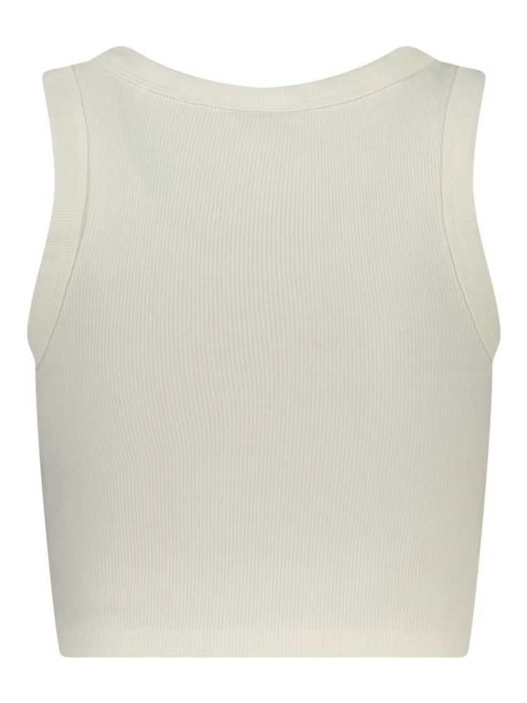 Bianco Viscose Woman Tanktop alternative