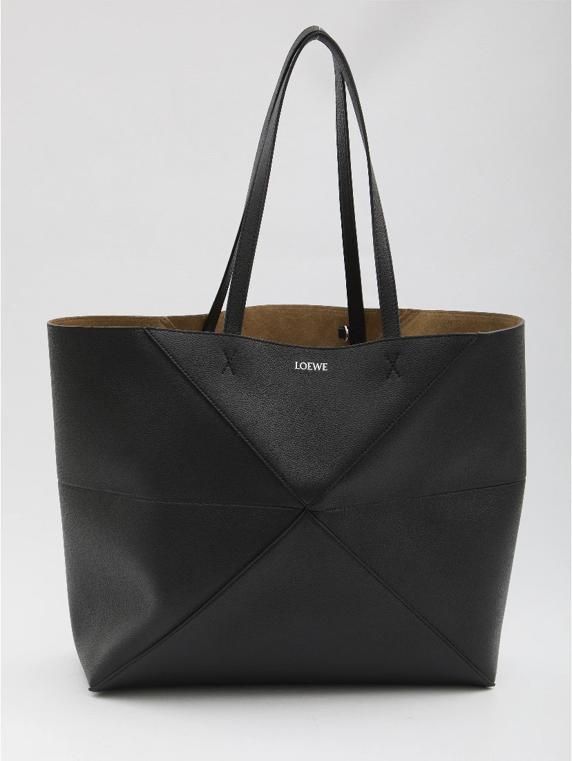 Large horizontal Puzzle Fold Tote bag