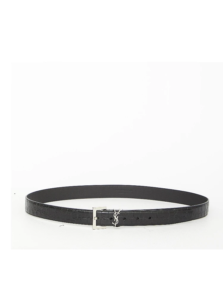 Monogram belt