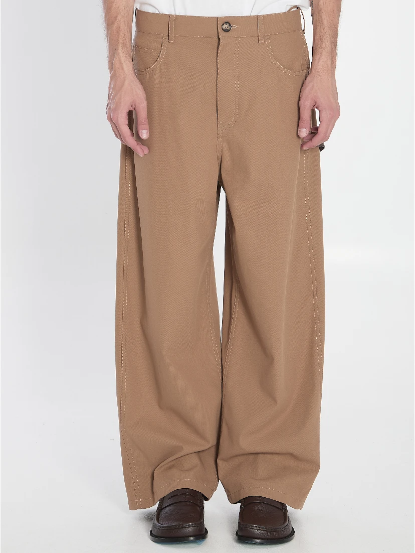 Cotton Carpenter Trousers