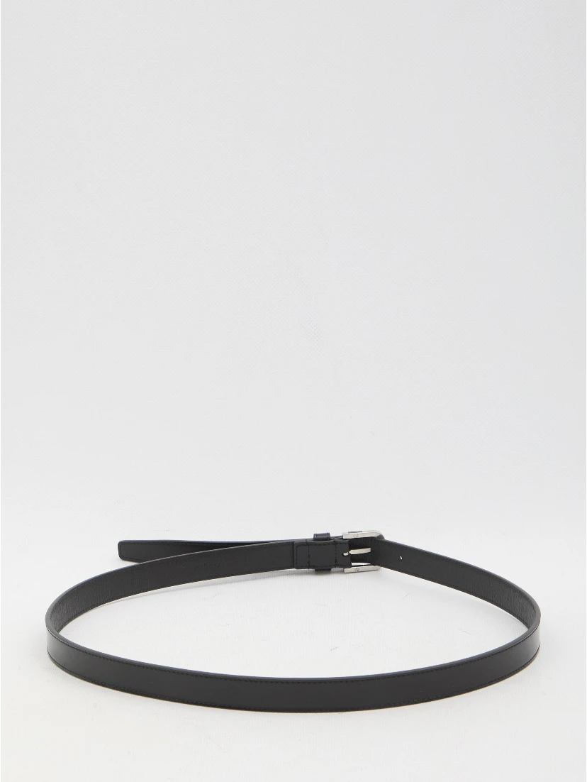 Belt with resin insert