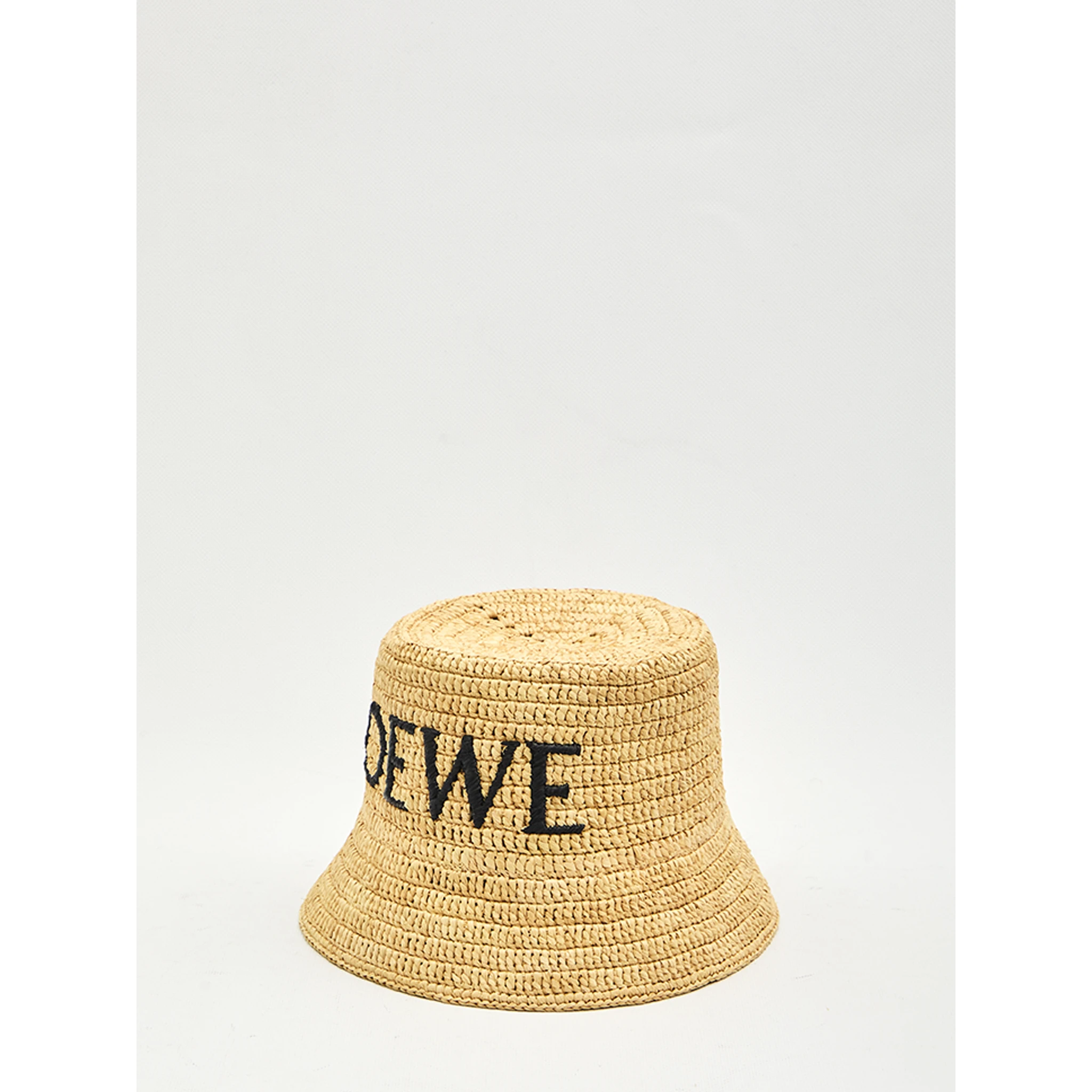 Raffia bucket hat