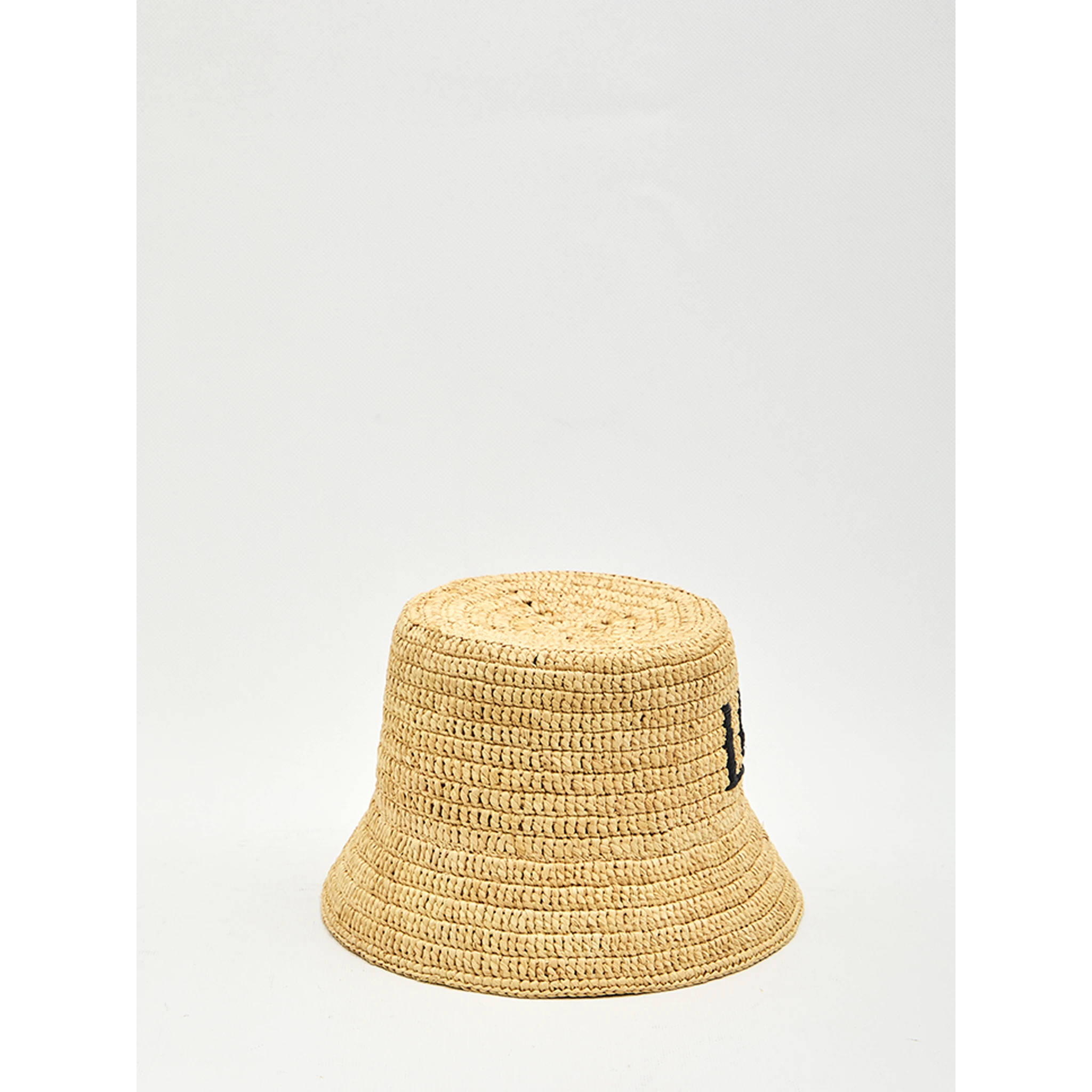 Raffia bucket hat