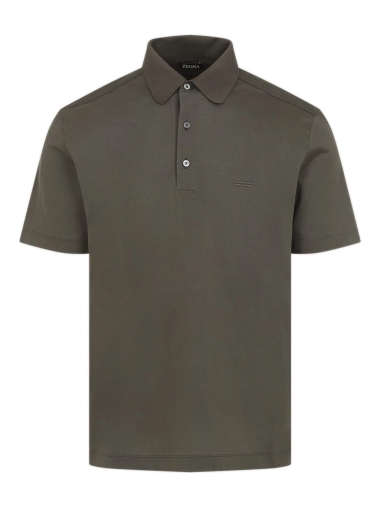 ZEGNA T-shirts and Polos Green