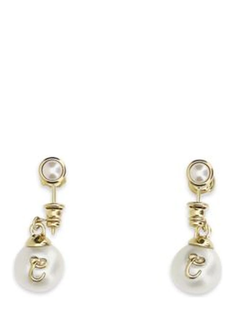 Gold Metal Earrings