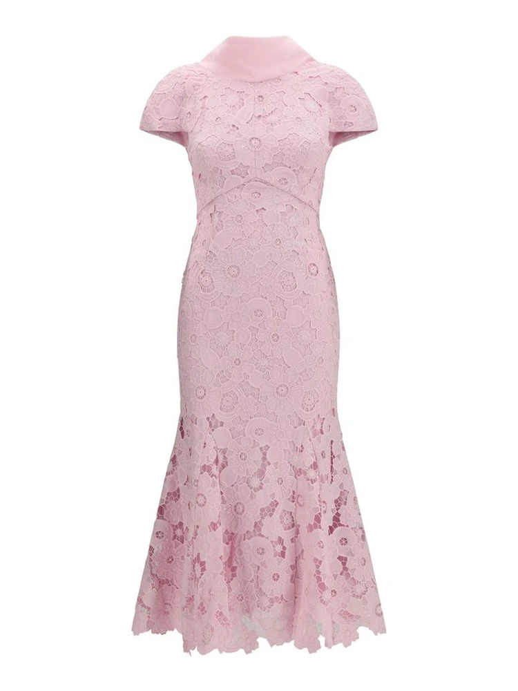 Multicolor Polyester Cocktail Dress