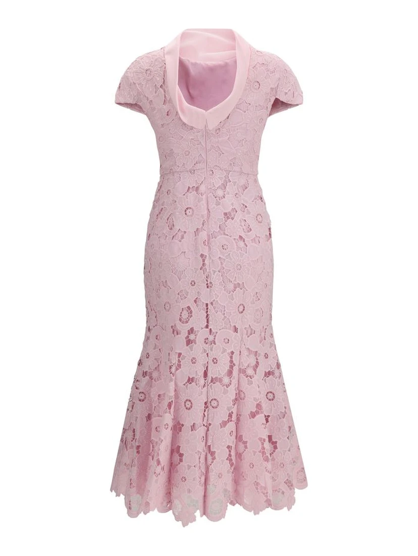 Multicolor Polyester Cocktail Dress