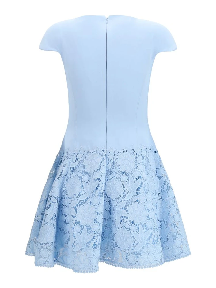 Blue Polyester Casual Dress alternative