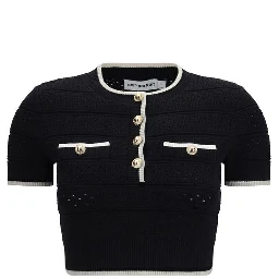 Black Cotton Blouse