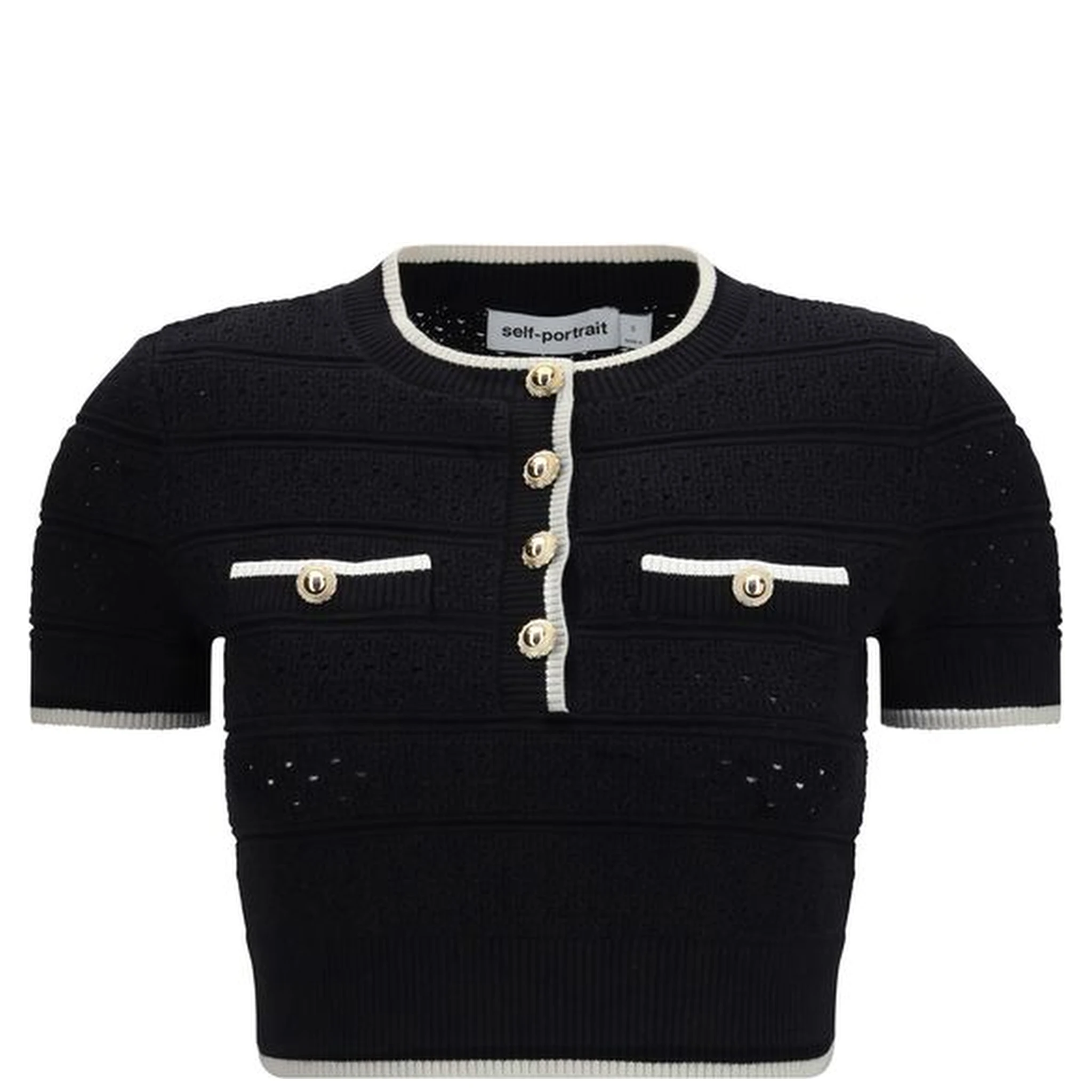 Black Cotton Blouse