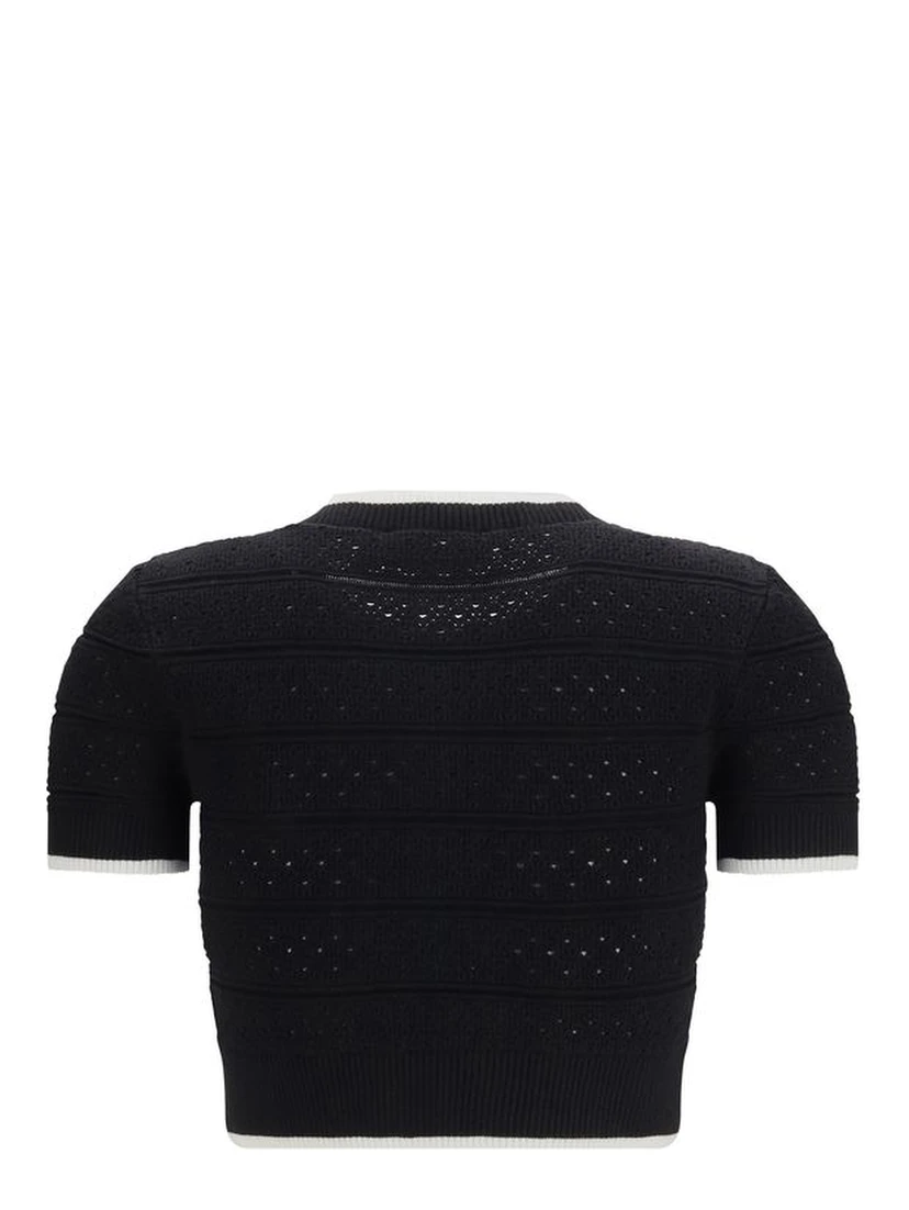 Black Cotton Blouse