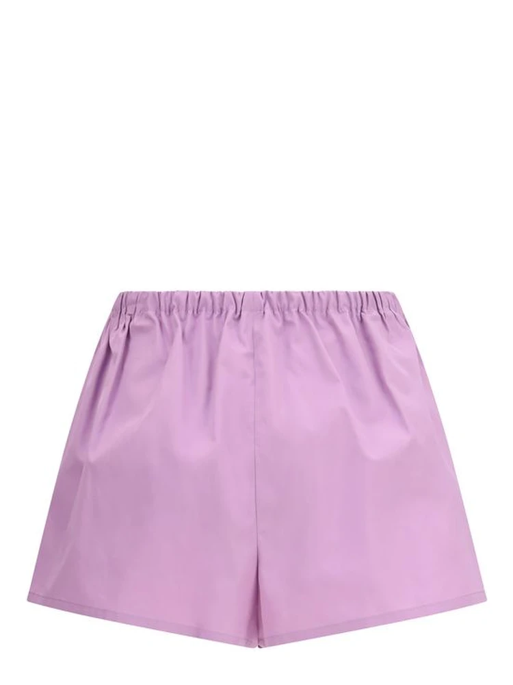 Purple Cotton Bermuda Shorts alternative
