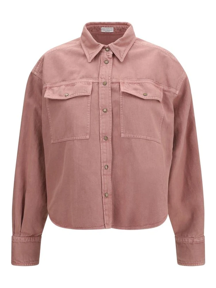 Multicolor Denim Shirt