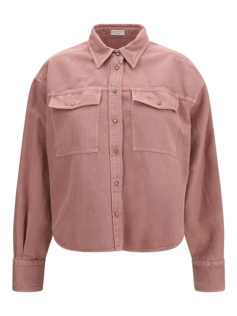 Multicolor Denim Shirt