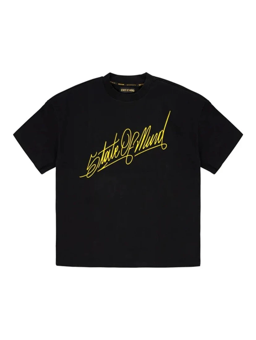 Black Cotton T-Shirt