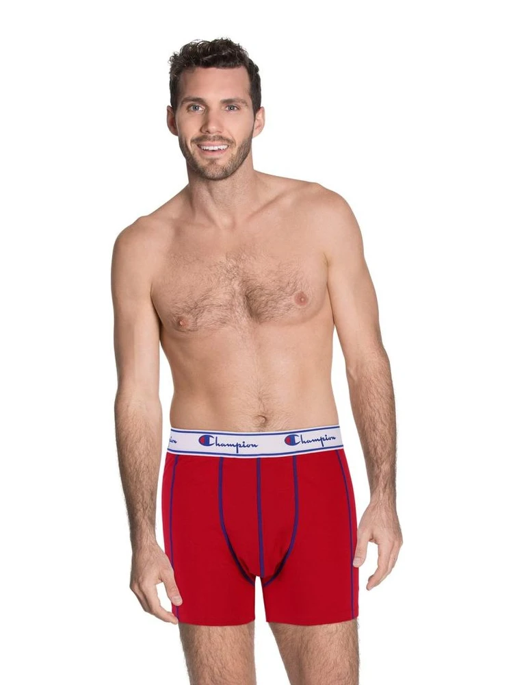 Blue Cotton Boxers