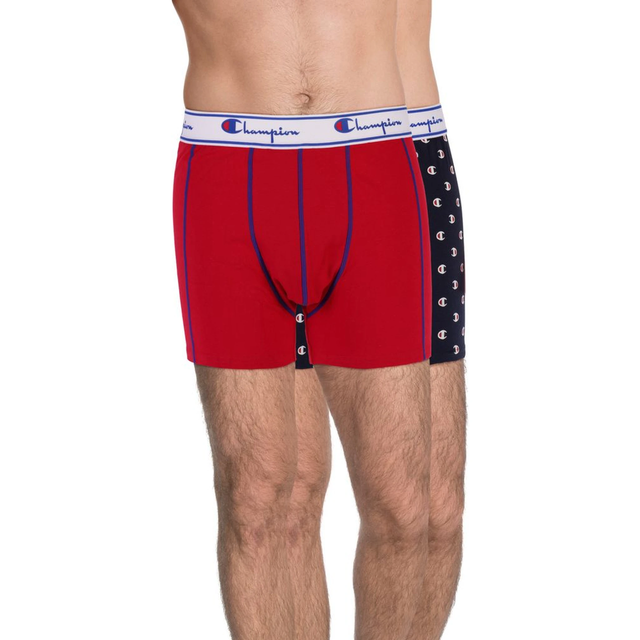 Blue Cotton Boxers