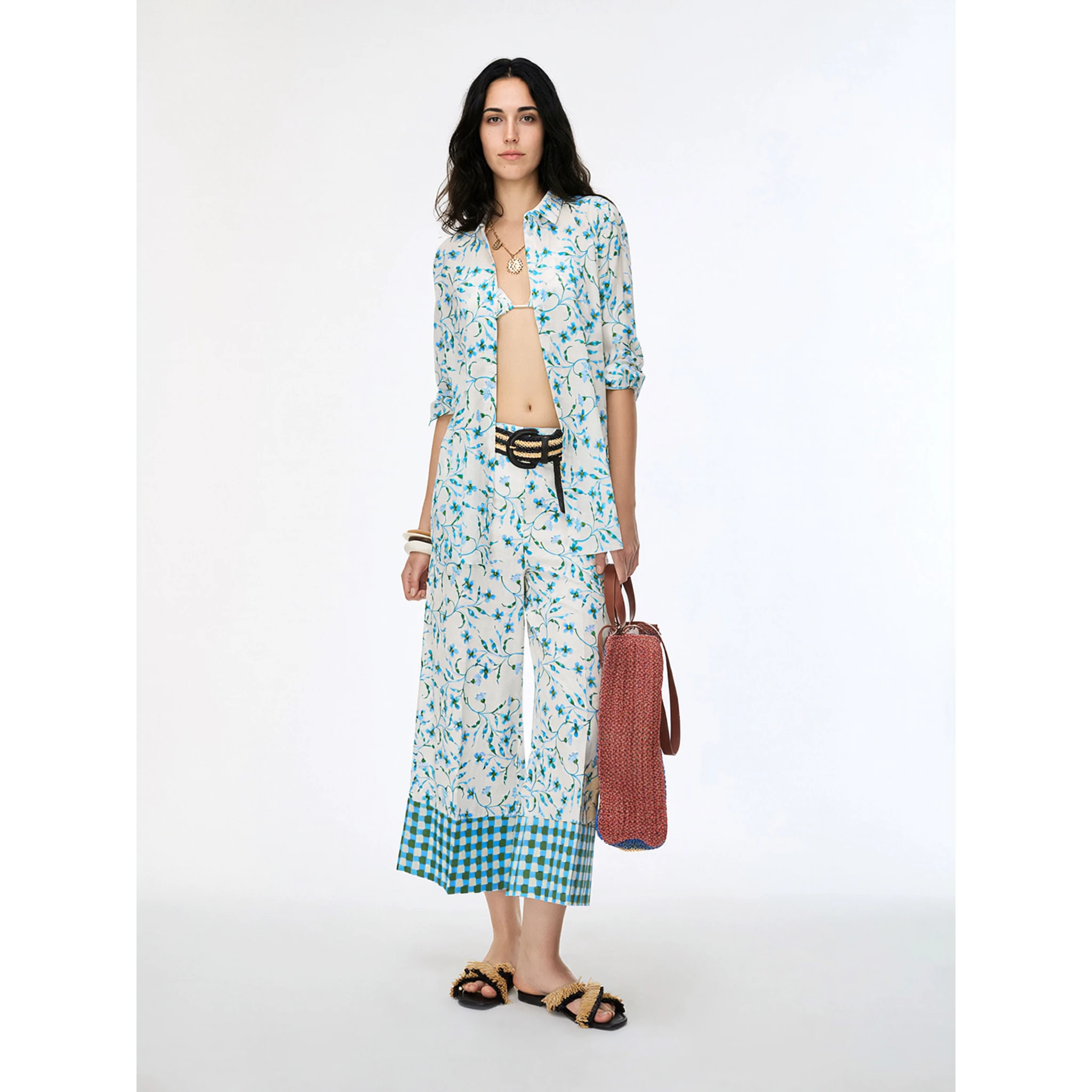 AND BLUES  IBLZIGRINO pants