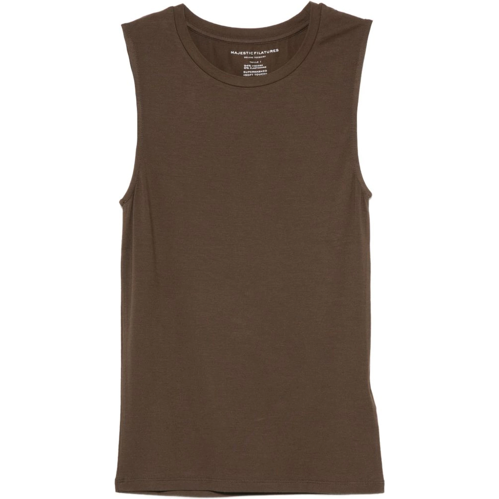 Majestic Filatures T-shirts and Polos Brown
