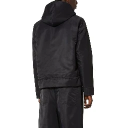 Black Nylon Shell Jacket