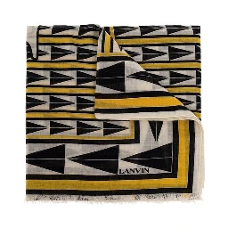 Bicolor Wool Scarf