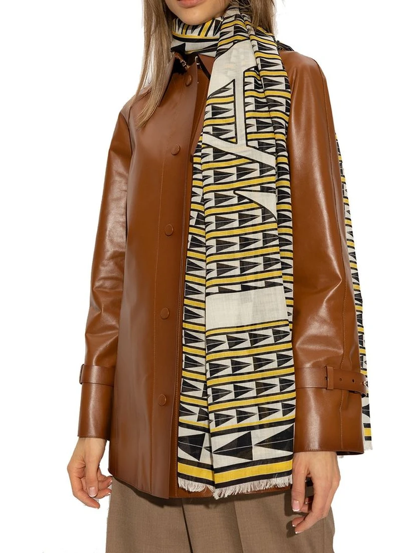 Bicolor Wool Scarf