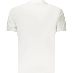 Blue Cotton Polo Shirt