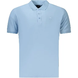 Azzurro Cotton Men's Polo